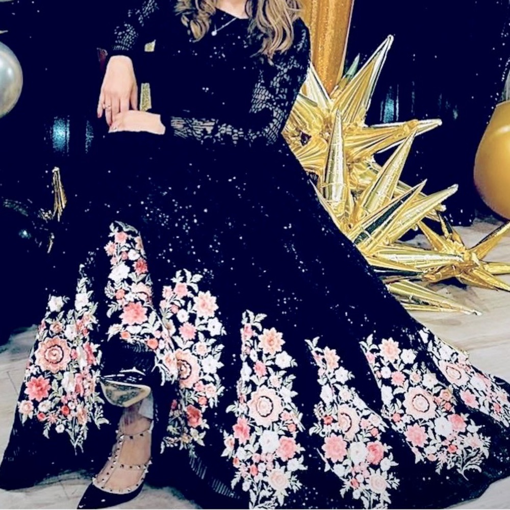 Gorgeous fully embroidered dress